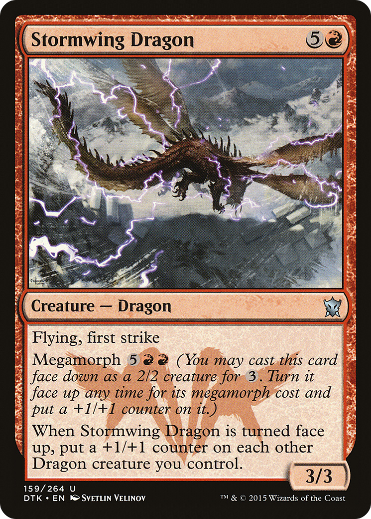 Stormwing Dragon [Dragons of Tarkir] Foil