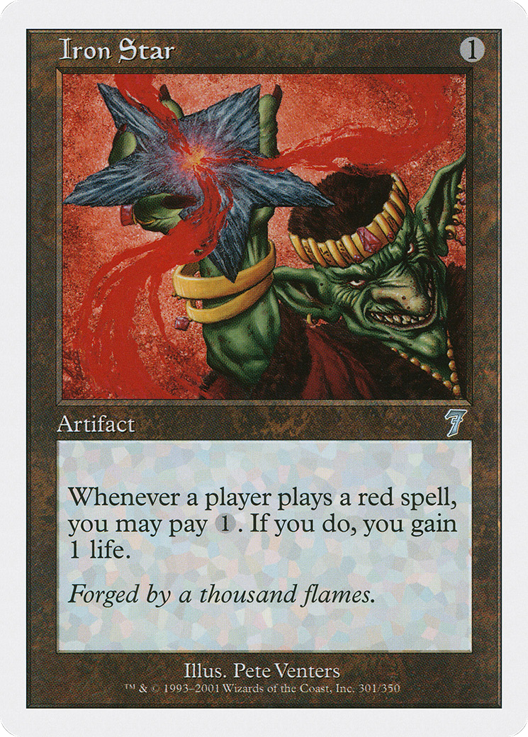 Iron Star [Seventh Edition] Foil