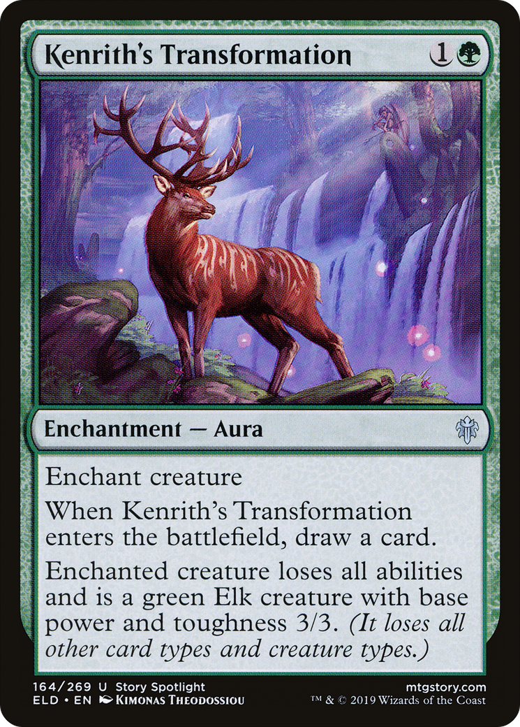 Kenrith's Transformation [Throne of Eldraine] Foil