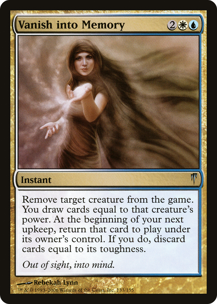 Vanish into Memory [Coldsnap] Foil