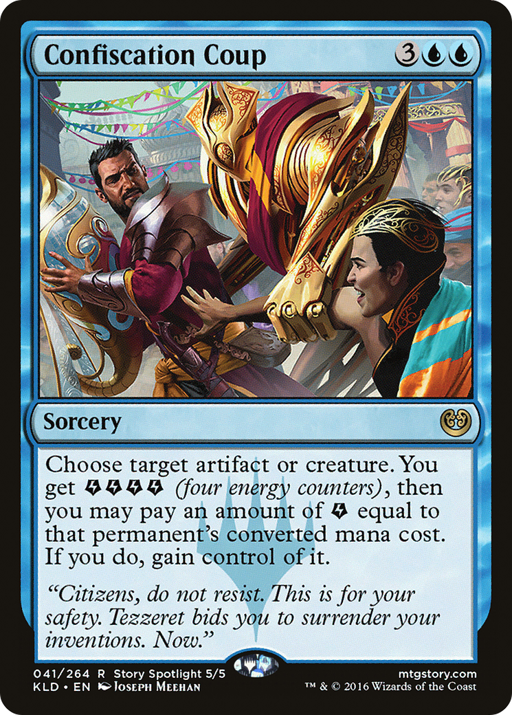 Confiscation Coup [Kaladesh] Foil