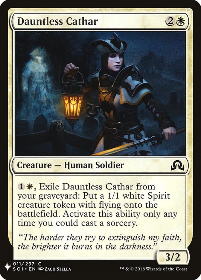 Dauntless Cathar |  (SOI-11) [The List]