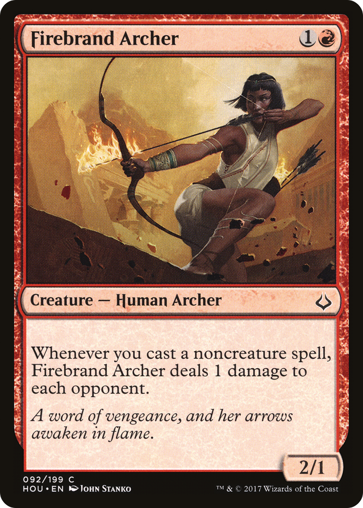 Firebrand Archer [Hour of Devastation] Foil