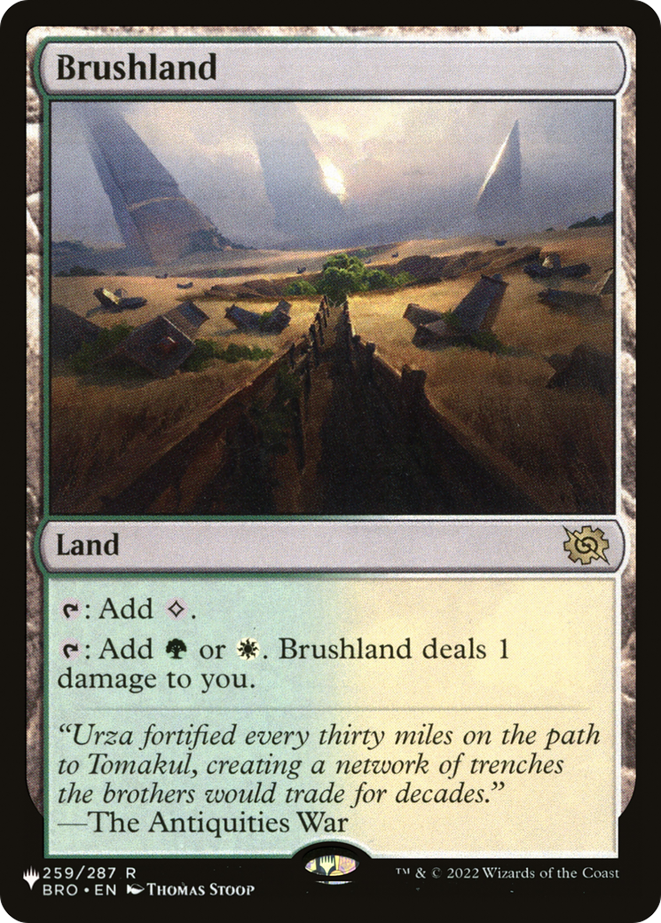 Brushland (BRO) |  (259/012) [The List Reprints]