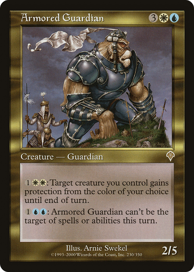 Armored Guardian [Invasion] Foil