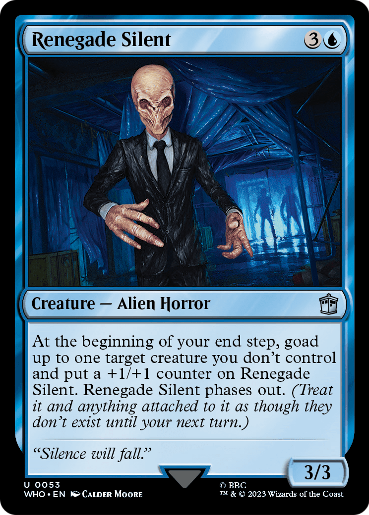 Renegade Silent [Doctor Who] Foil