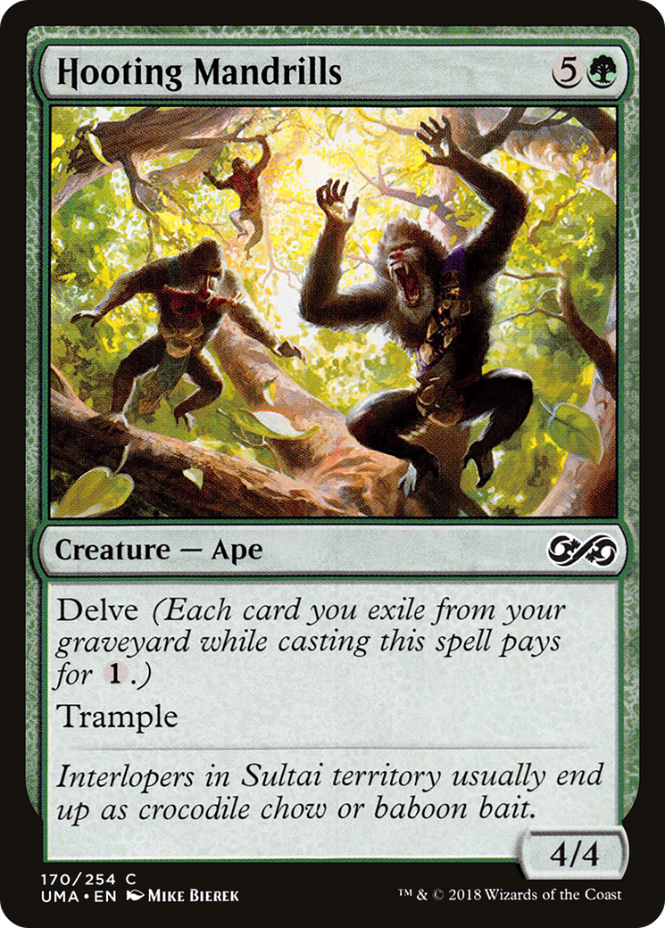 Hooting Mandrills [Ultimate Masters] Foil