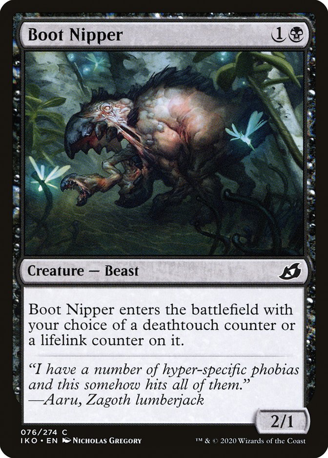 Boot Nipper 76/274 (Ikoria: Lair of Behemoths)  - Foil
