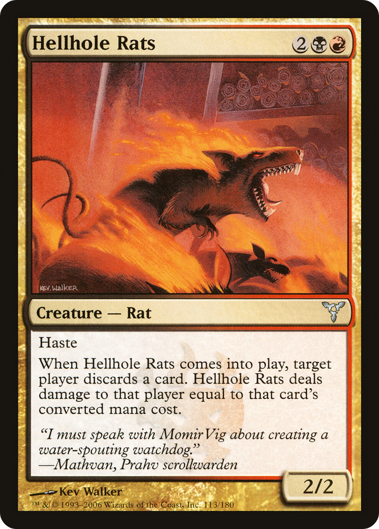 Hellhole Rats [Dissension] Foil