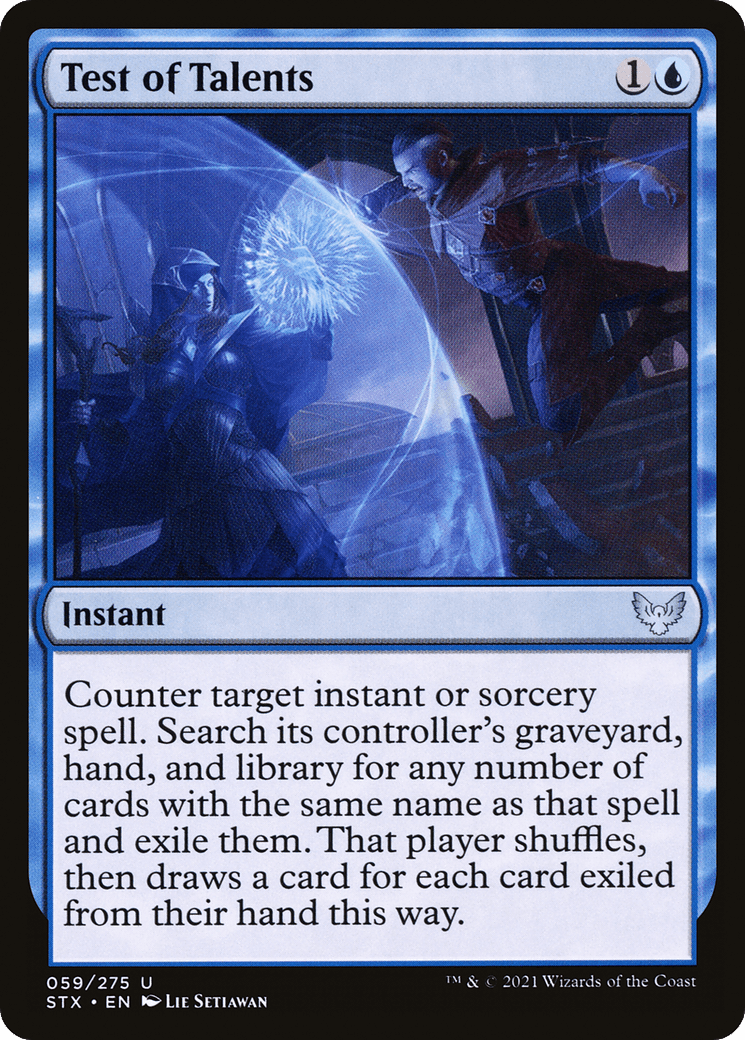 Test of Talents [Strixhaven: School of Mages] Foil