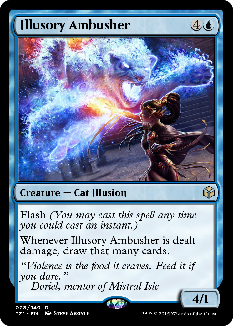 Illusory Ambusher (PZ1-028) - Legendary Cube Prize Pack