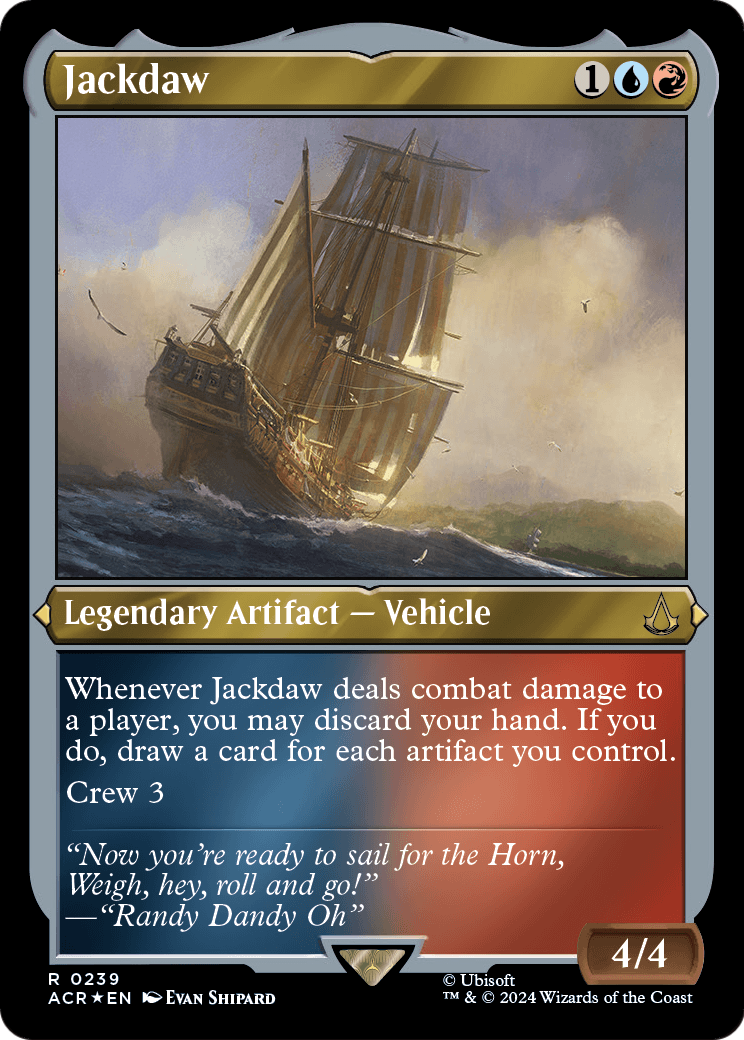 Jackdaw (ACR-239) - Assassin's Creed Etched Foil