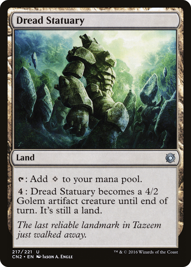 Dread Statuary [Conspiracy: Take the Crown] Foil