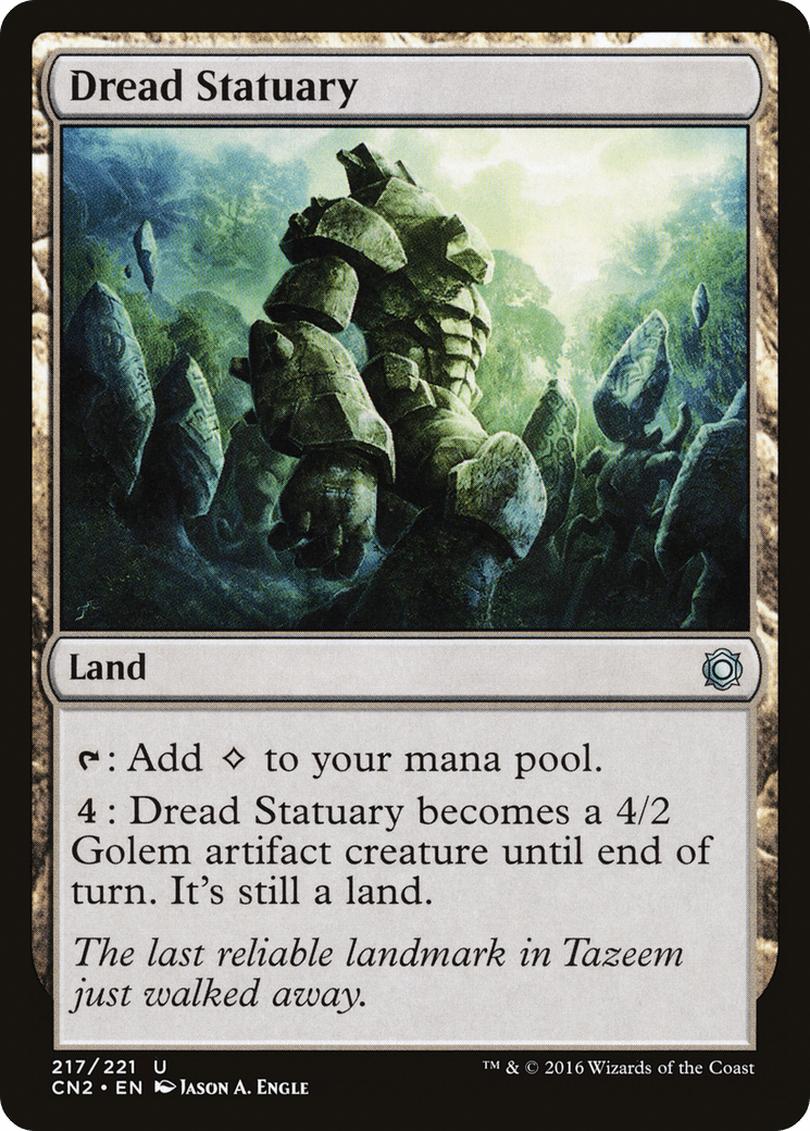 Dread Statuary [Conspiracy: Take the Crown] Foil