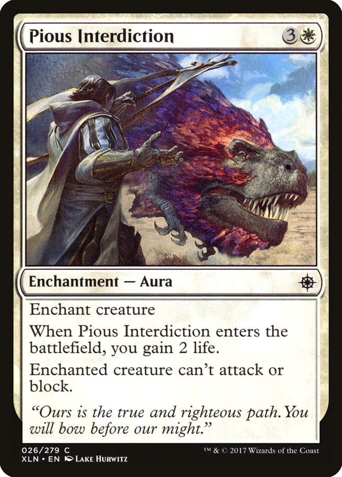 Pious Interdiction 26/279 (Ixalan) 