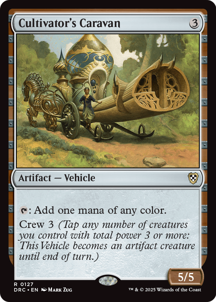 Cultivator's Caravan (-127) [Commander: Aetherdrift]