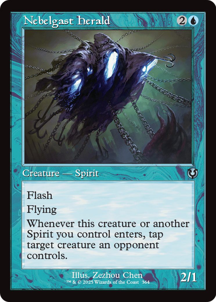 Nebelgast Herald (Retro Frame) (-364) [Innistrad Remastered]  Foil