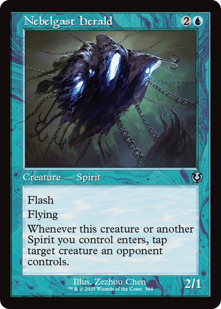 Nebelgast Herald (Retro Frame) (-364) [Innistrad Remastered]  Foil