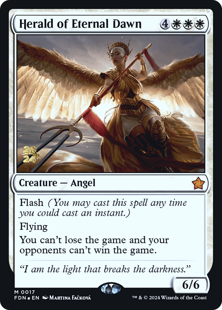Herald of Eternal Dawn (-017) - Prerelease Cards