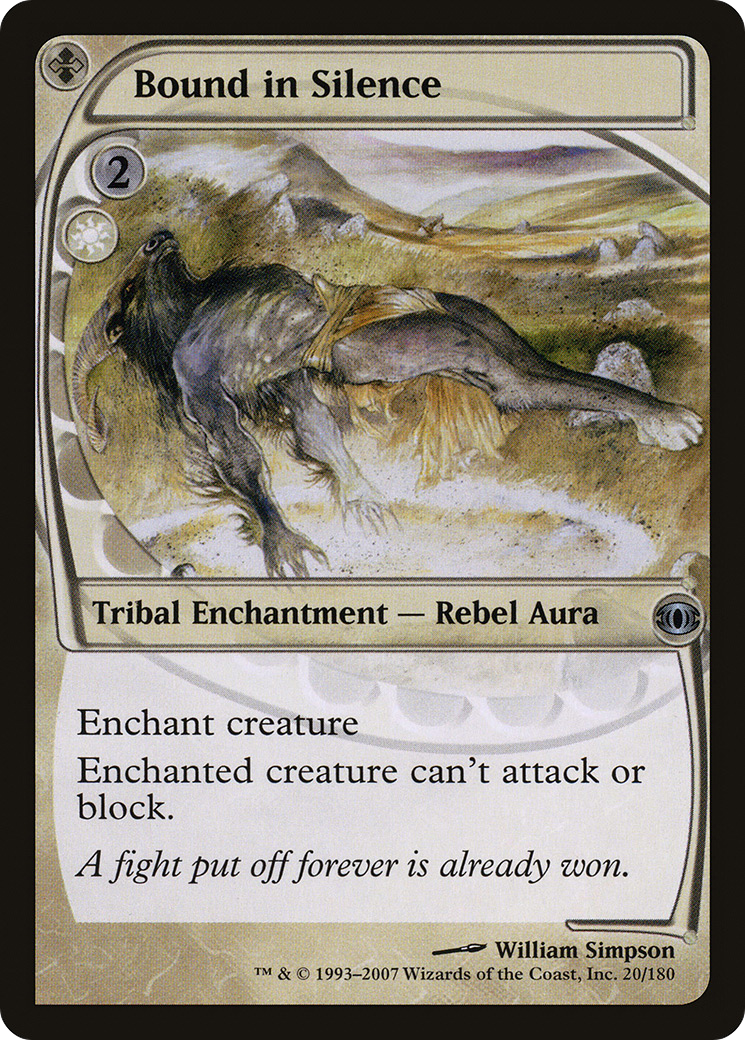 Bound in Silence [Future Sight] Foil
