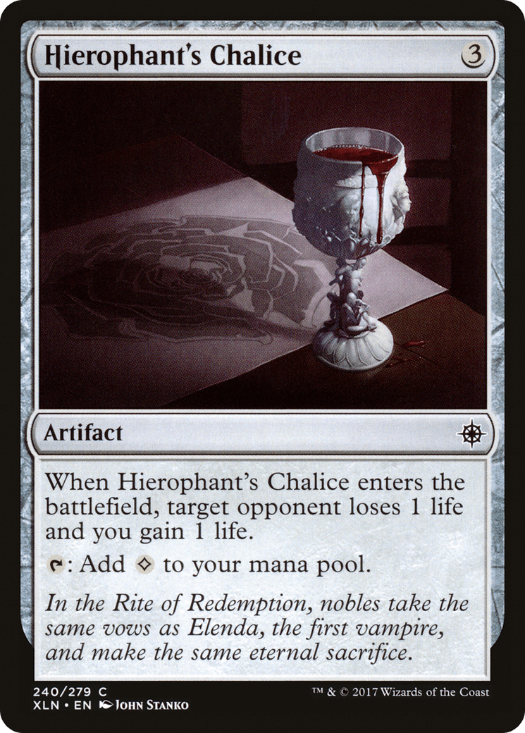 Hierophant's Chalice [Ixalan] Foil
