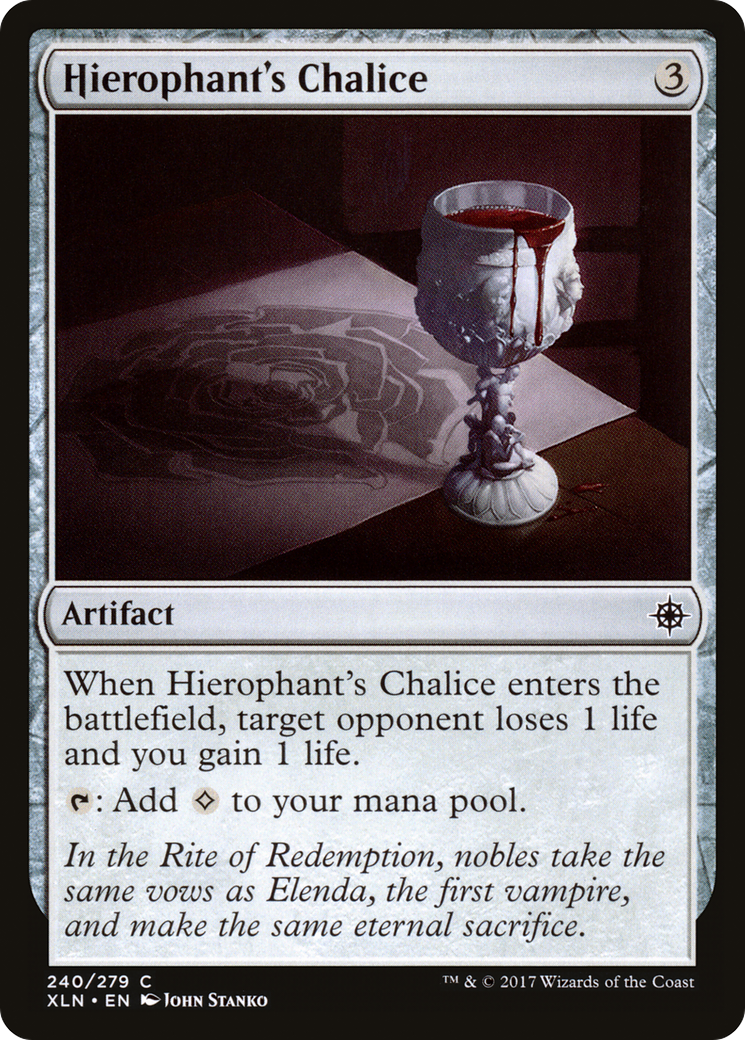 Hierophant's Chalice [Ixalan] Foil