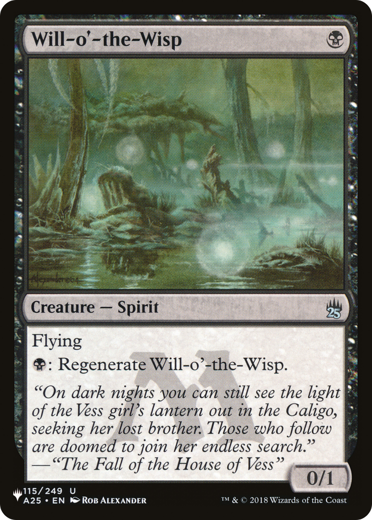 Will-o'-the-Wisp |  (A25-115) [The List]