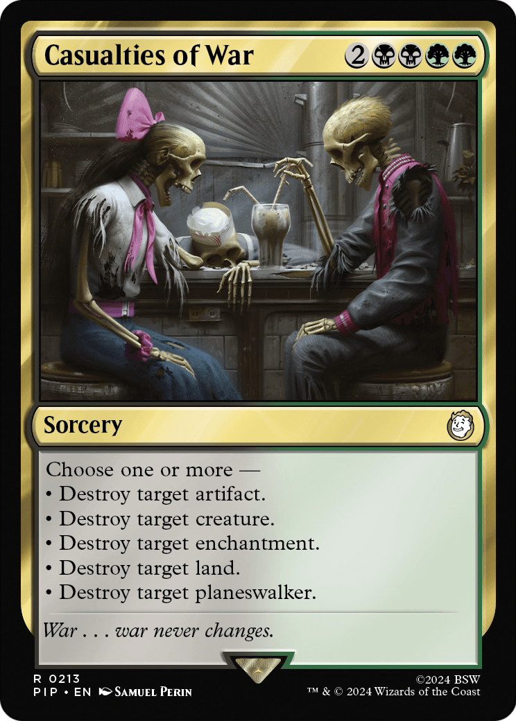 Casualties of War [Fallout] Foil