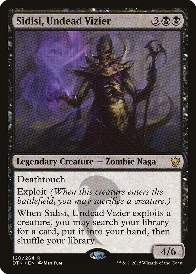 Sidisi, Undead Vizier [Dragons of Tarkir] Foil