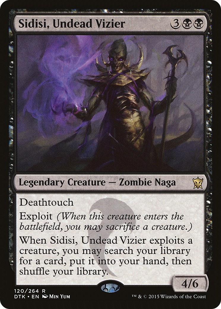 Sidisi, Undead Vizier [Dragons of Tarkir] Foil
