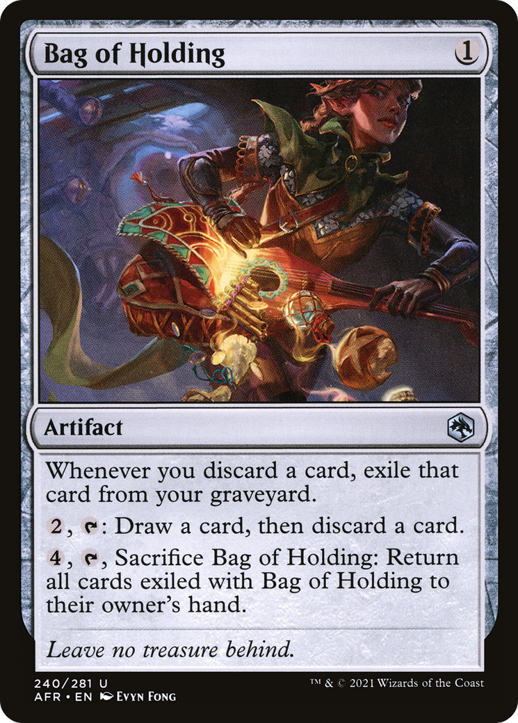 Bag of Holding [Dungeons & Dragons: Adventures in the Forgotten Realms] Foil