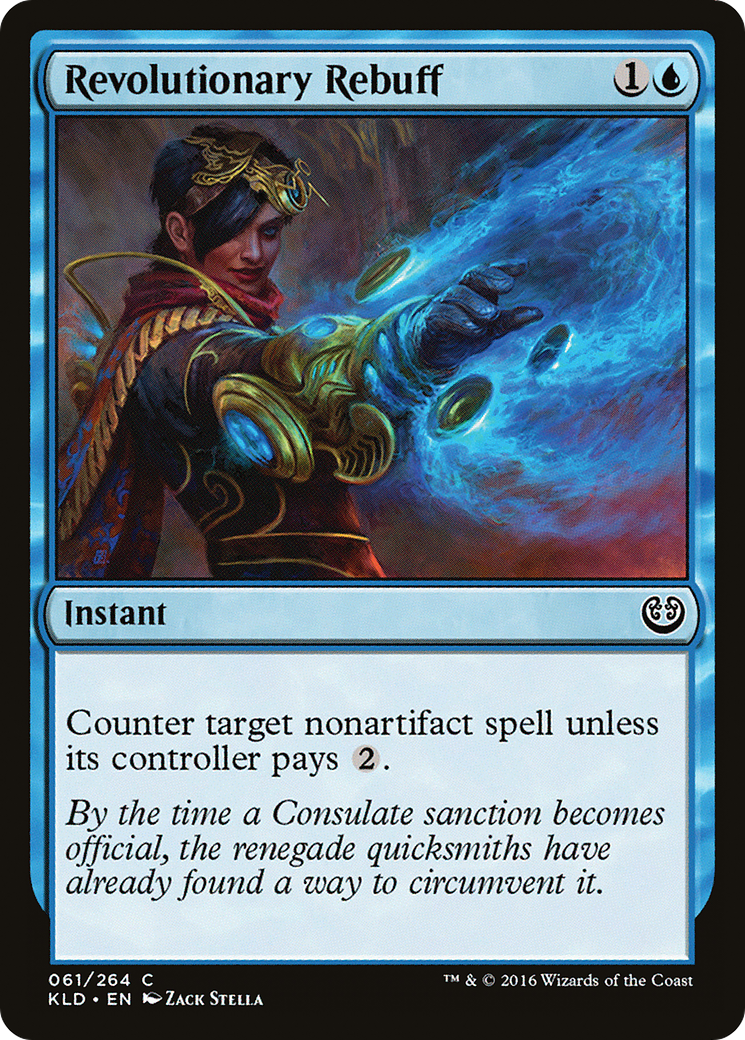 Revolutionary Rebuff [Kaladesh] Foil
