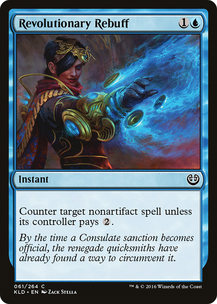 Revolutionary Rebuff [Kaladesh] Foil
