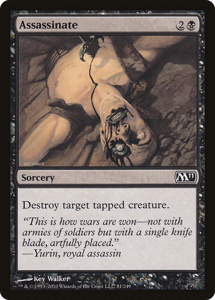 Assassinate [Magic 2011] Foil