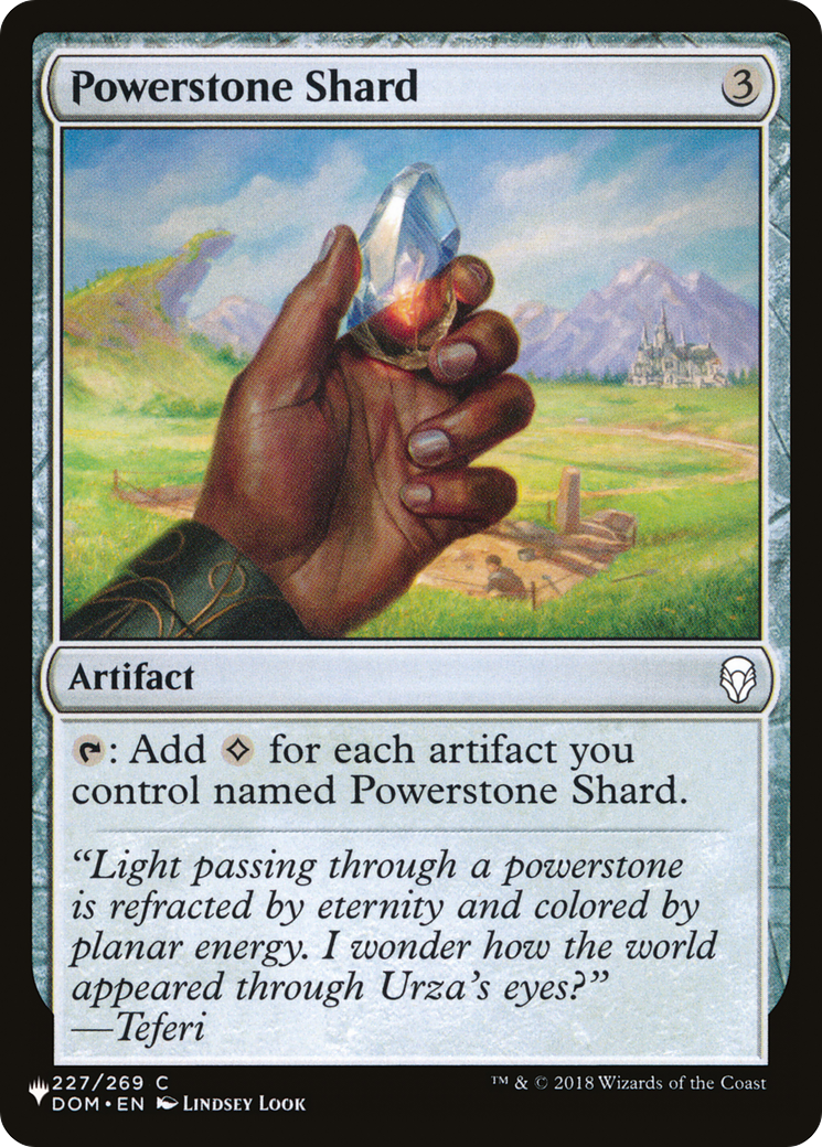Powerstone Shard |  (DOM-227) [The List]