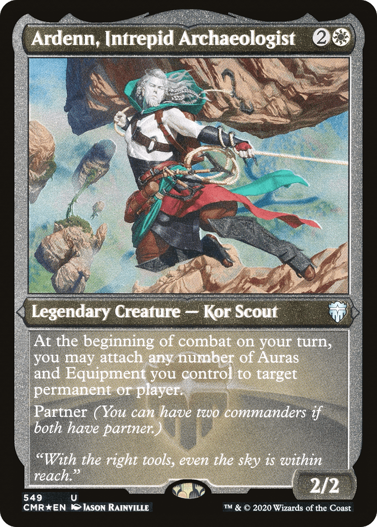 Ardenn, Intrepid Archaeologist (549) [Commander Legends]  Foil