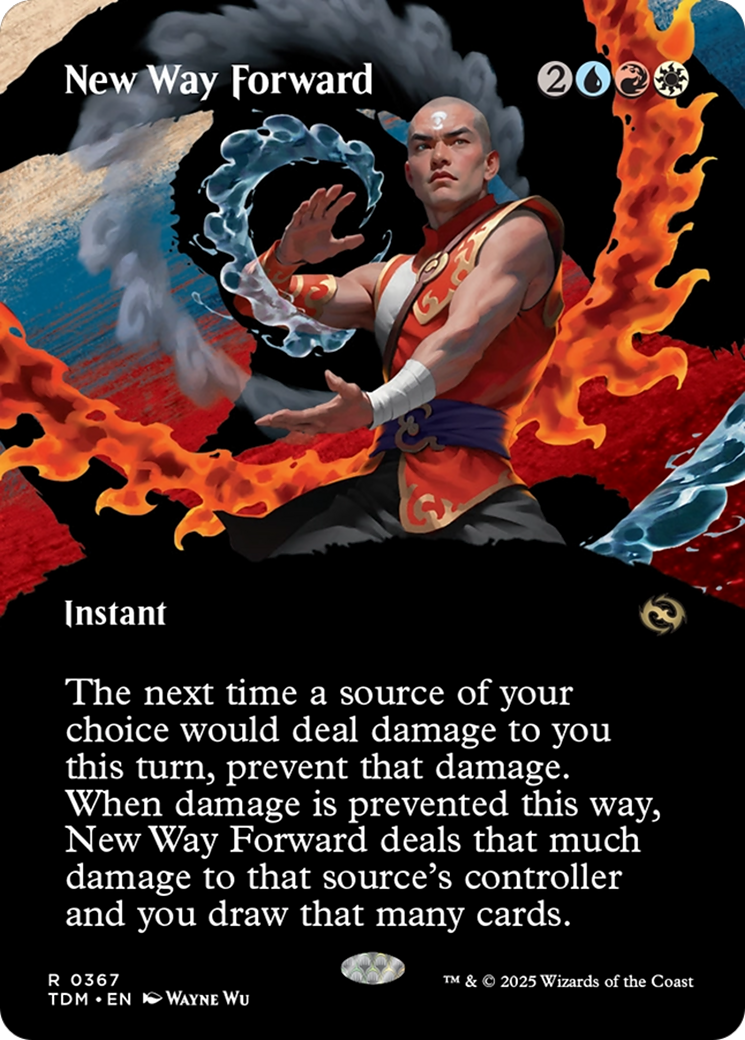 New Way Forward (Borderless) (367) [Tarkir: Dragonstorm]  Foil