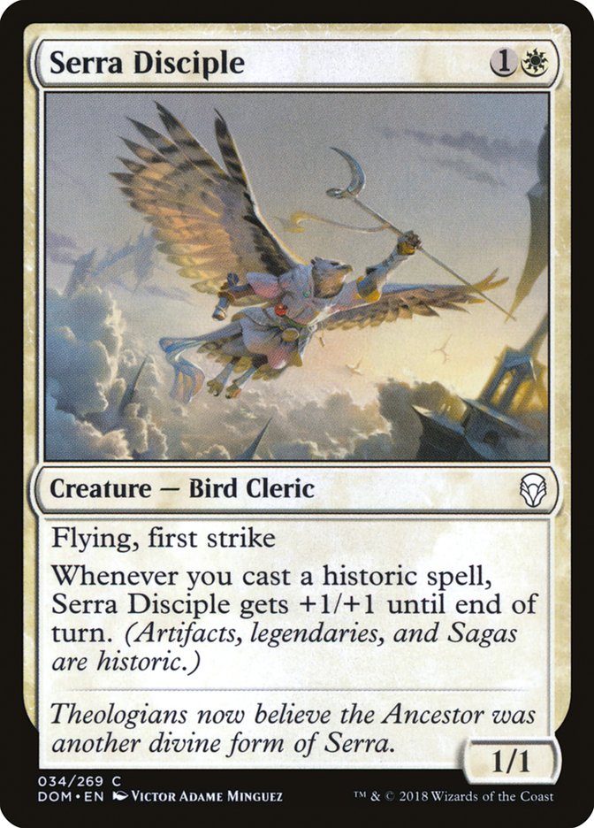 Serra Disciple 34/269 (Dominaria) 