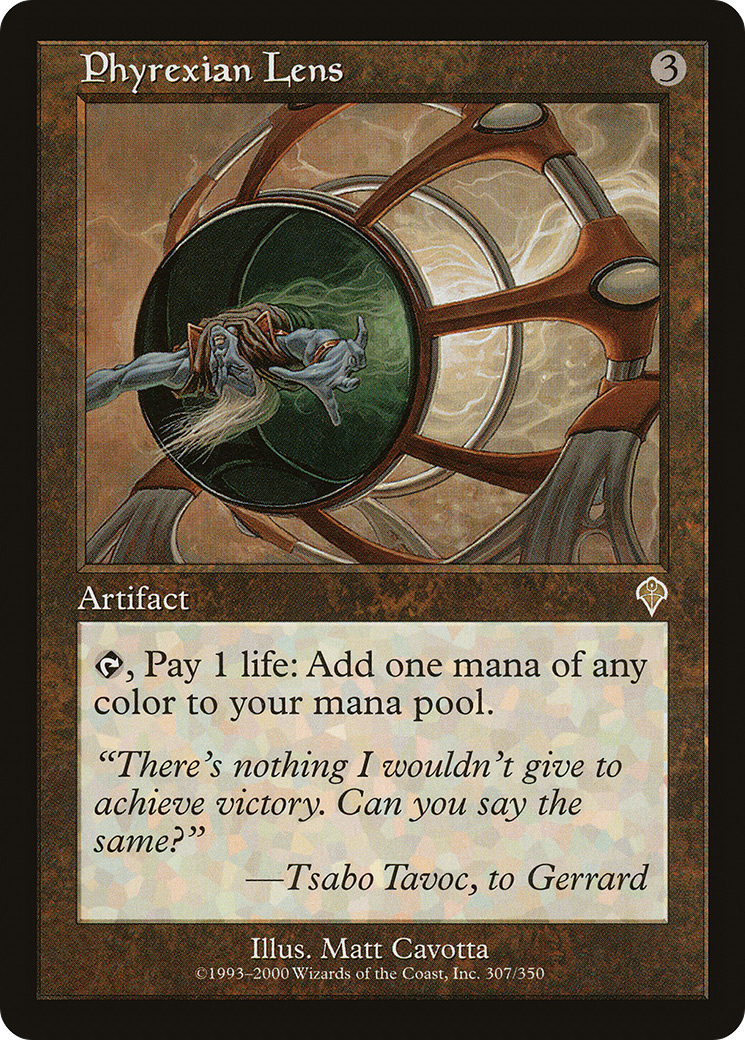 Phyrexian Lens [Invasion] Foil