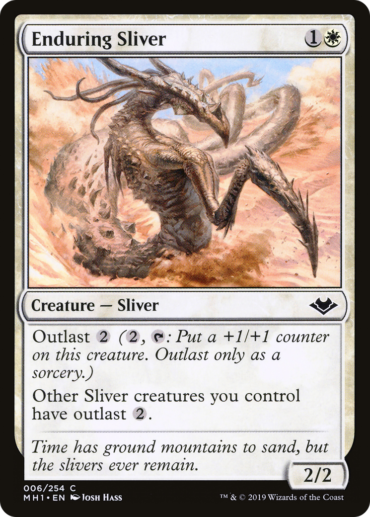 Enduring Sliver [Modern Horizons] Foil