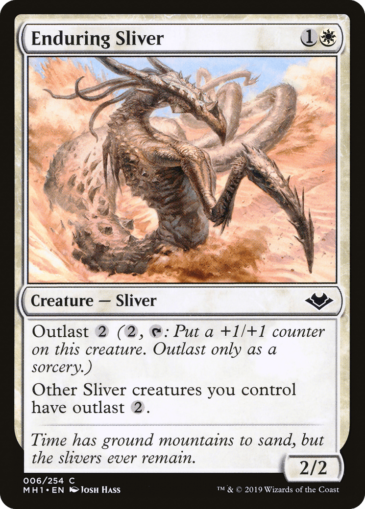 Enduring Sliver [Modern Horizons] Foil