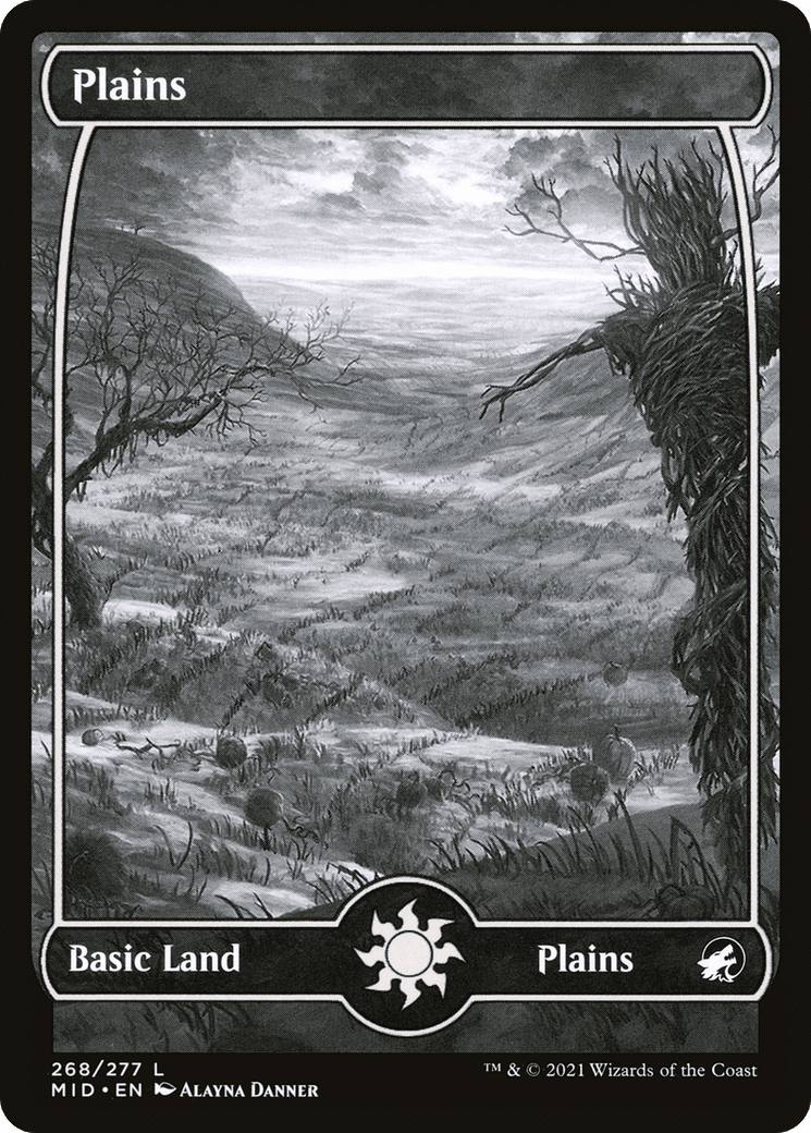 Plains (268) [Innistrad: Midnight Hunt] Foil