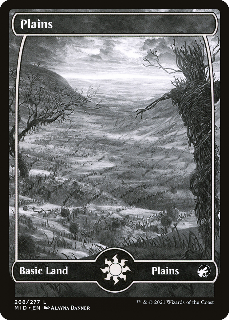 Plains (268) [Innistrad: Midnight Hunt] Foil