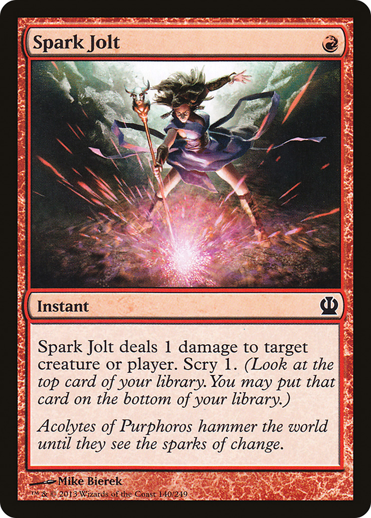 Spark Jolt [Theros] Foil