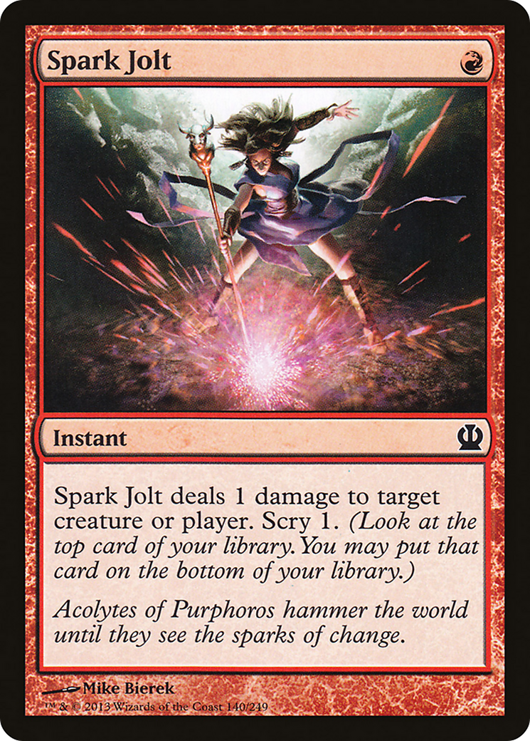 Spark Jolt [Theros] Foil