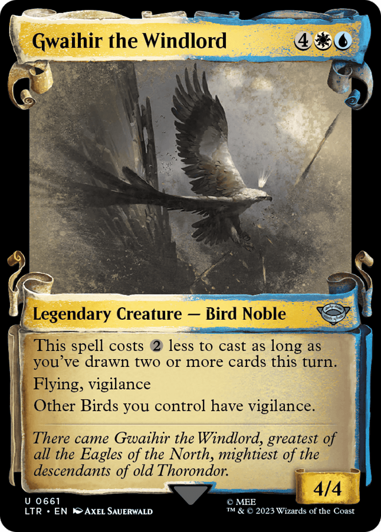 Gwaihir the Windlord [The Lord of the Rings: Tales of Middle-Earth Showcase Scrolls] Foil