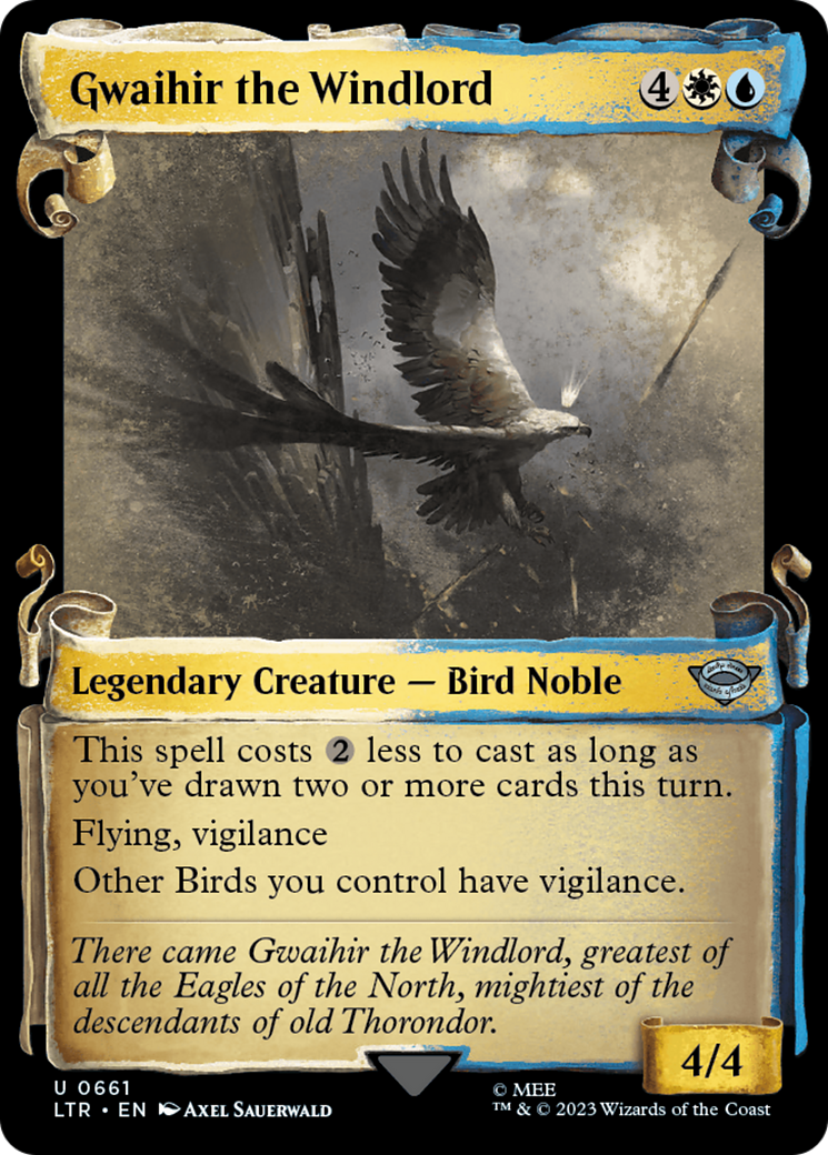 Gwaihir the Windlord [The Lord of the Rings: Tales of Middle-Earth Showcase Scrolls] Foil