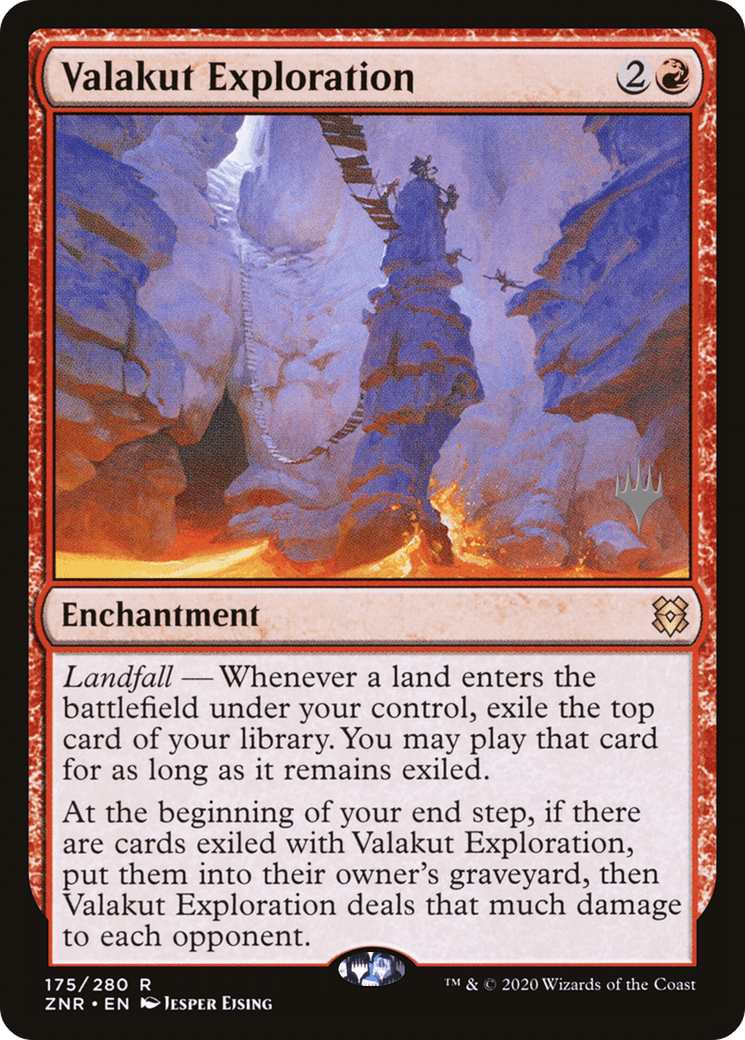 Valakut Exploration (Promo Pack) [Zendikar Rising Promos] Foil