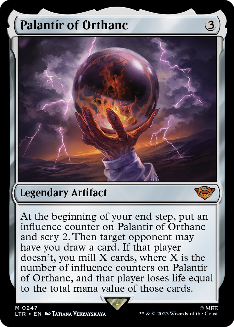 Palantir of Orthanc [The Lord of the Rings: Tales of Middle-Earth] Foil
