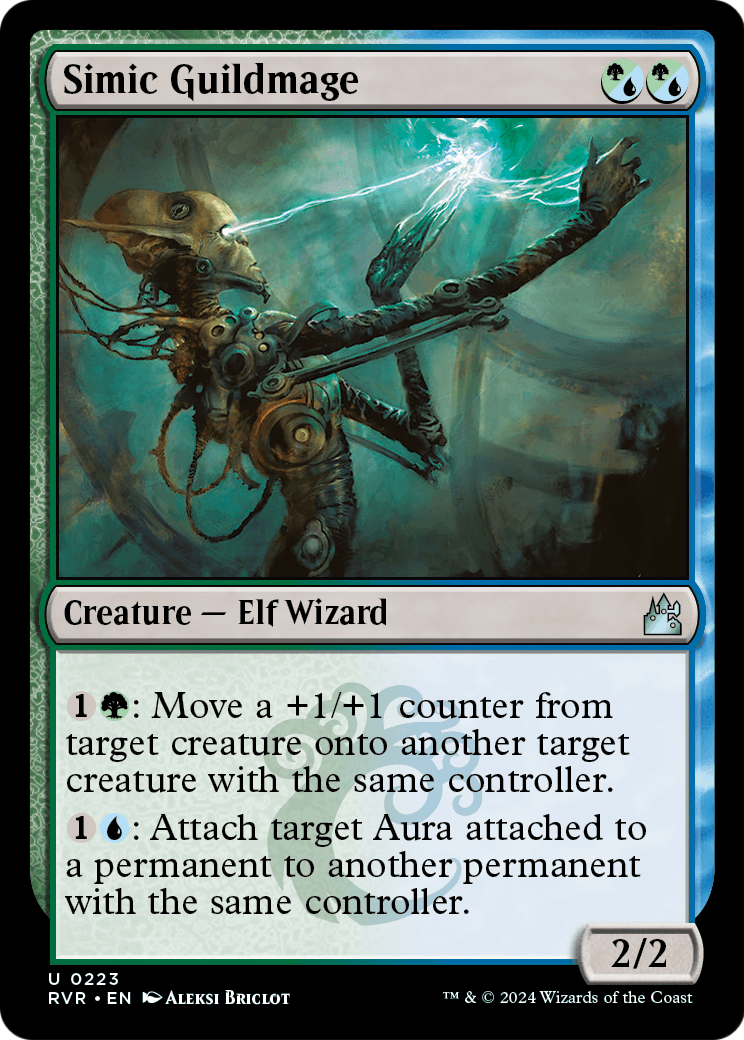 Simic Guildmage [Ravnica Remastered] Foil